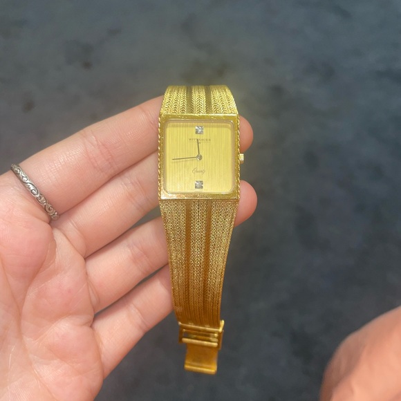 Wittnauer Gold Tank Style Watch - Picture 3 of 4
